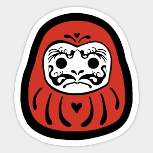 Daruma (Red) Sticker